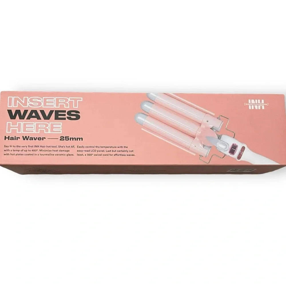INH Insert Waves Here Triple‎ Barrel Hair Waver | EUC